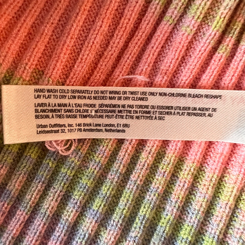 Daily Practice Pastel Stripes Sweater Dress - Picture 11 of 11